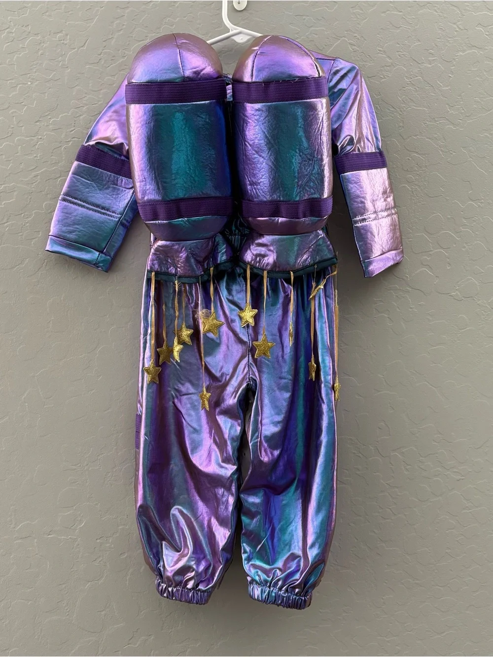 Pottery barn kids cosmic sparkle astronaut baby costume size 12-24 months